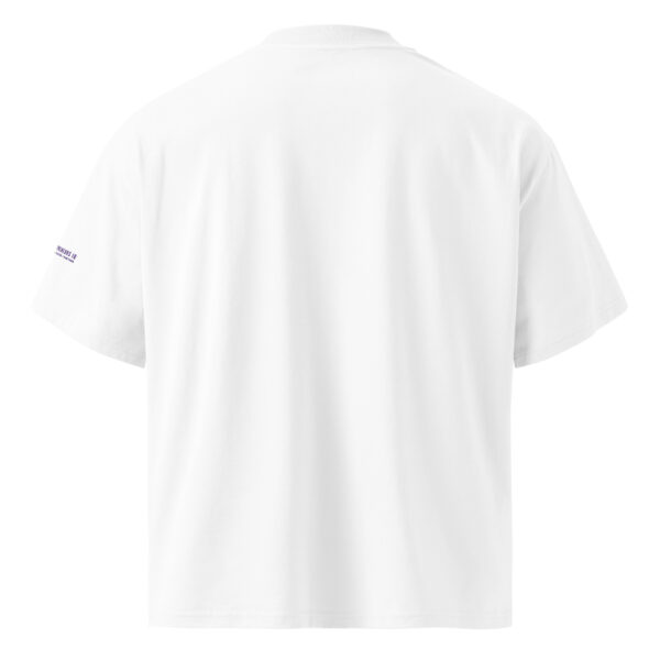 Unisex organic oversized high neck t-shirt - Image 7